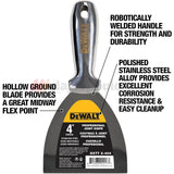 DeWalt DXTT-2-404 Stainless Steel Στοκαδόρος Με Ηλεκτροσυγκολλημένη Λαβή 4″ 100mm ΑΝΟΞΕΙΔΩΤΟΣ