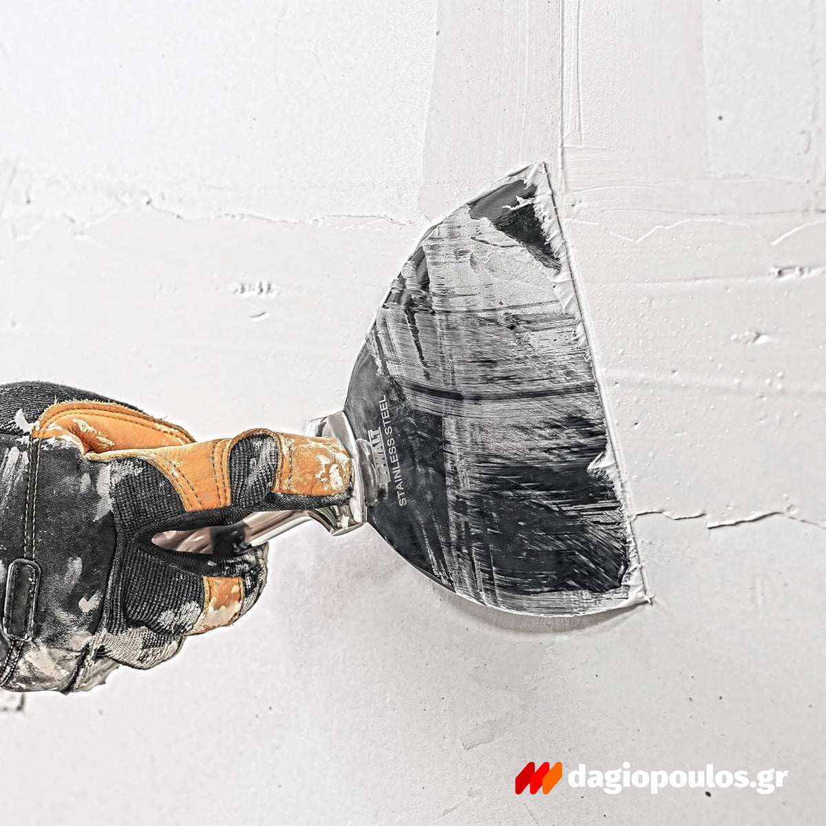 DeWalt DXTT-2-404 Stainless Steel Στοκαδόρος Με Ηλεκτροσυγκολλημένη Λαβή 4″ 100mm ΑΝΟΞΕΙΔΩΤΟΣ