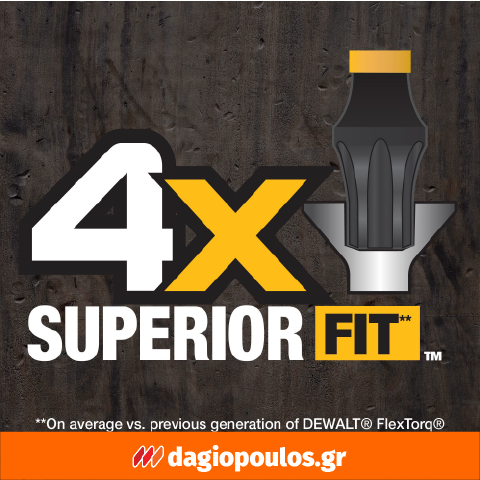 DeWalt McLaren DT70901T-QZ Flextorq® Συλλογή Μύτες με Μαγνητικό Αντάπτορα Σετ 32 Τεμ