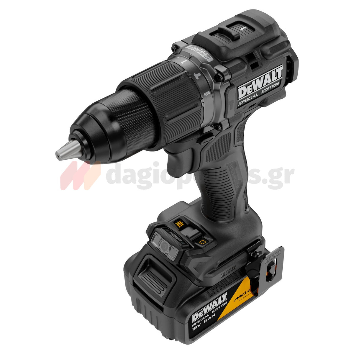DeWalt McLaren DCD86MP2T-QW Κρουστικό Δραπανοκατσάβιδο 18V Li-Ion Με 2 Μπατ.5.0Ah - Βαλίτσα T-STAK