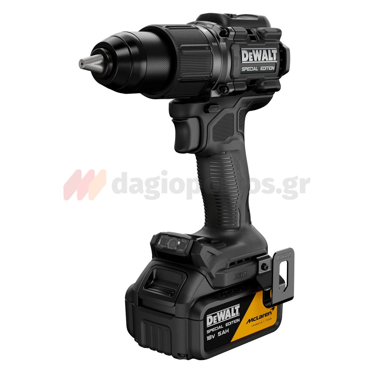 DeWalt McLaren DCD86MP2T-QW Κρουστικό Δραπανοκατσάβιδο 18V Li-Ion Με 2 Μπατ.5.0Ah - Βαλίτσα T-STAK