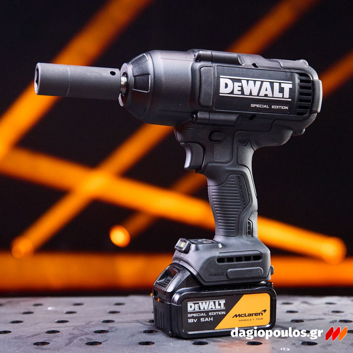DeWalt McLaren DCF99MP2T-QW Brushless Μπουλονόκλειδο Μπαταρίας 1/2" 18V Li-Ion Με 2 Μπατ.5.0Ah - Βαλίτσα T-Stak
