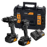 DeWalt McLaren DCK2222MP2T-QW Σετ Brushless Κρουστικό Δραπανακατσάβιδο & Παλμικό Κατσαβίδι 18V Με 2 Μπατ.5.0Ah - Βαλίτσα T-STAK