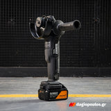 DeWalt McLaren DCG45MP2T-QW Brushless Γωνιακός Τροχός Μπαταρίας 18V Li-Ion 125mm Με 2 Μπατ.5.0Ah XR - Φορτιστή - Βαλίτσα T-Stak