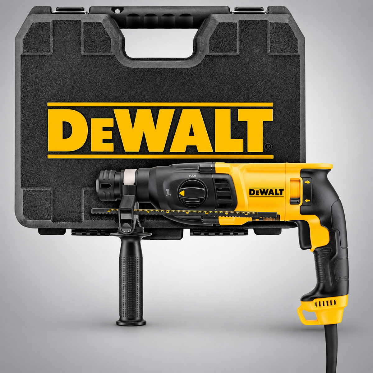 DeWalt D25133K-QS SDS Plus Ηλεκτρικό Σκαπτικό Περιστροφικό Πνευματικό Πιστολέτο 800W 2.6J Με Βαλίτσα