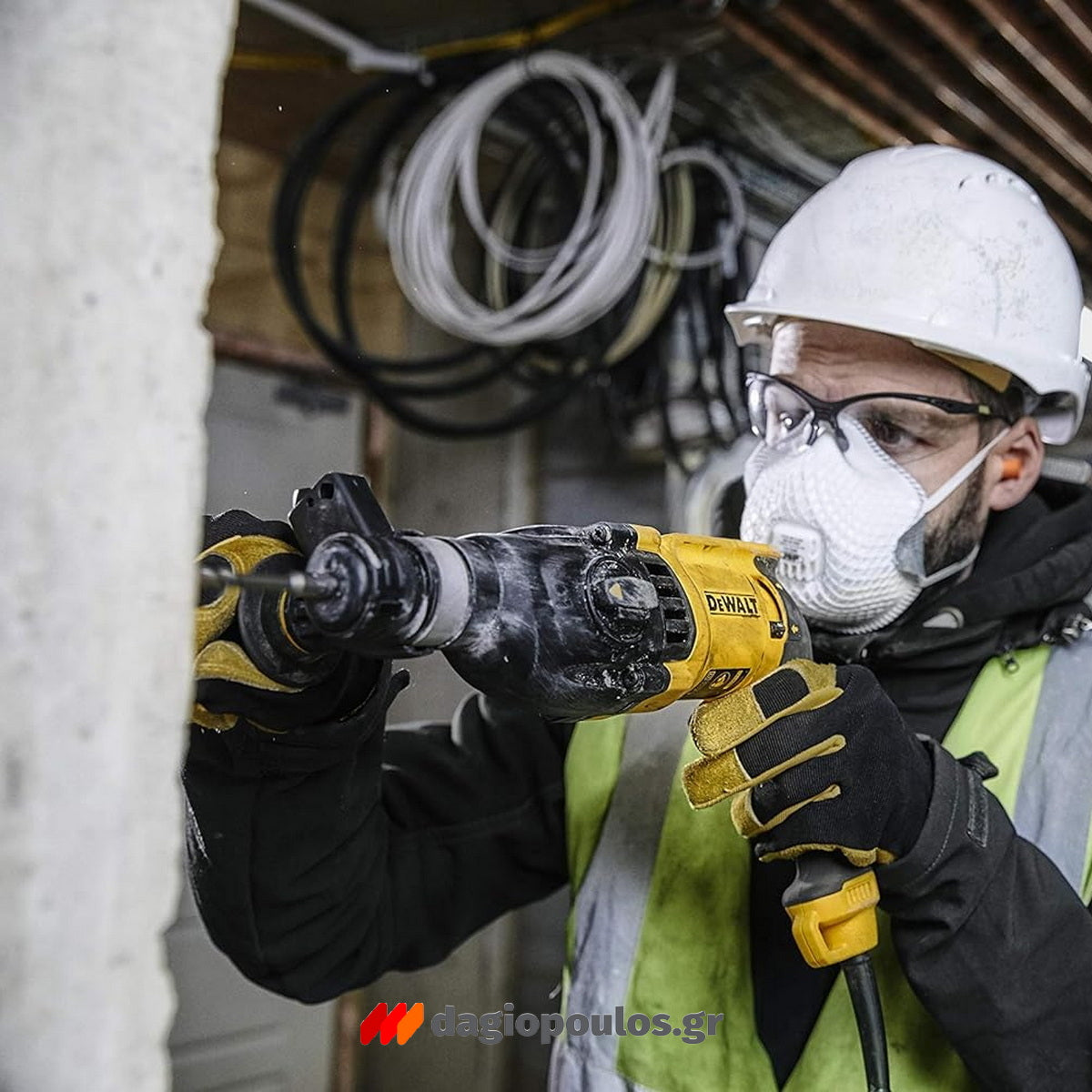 DeWalt D25133K-QS SDS Plus Ηλεκτρικό Σκαπτικό Περιστροφικό Πνευματικό Πιστολέτο 800W 2.6J Με Βαλίτσα