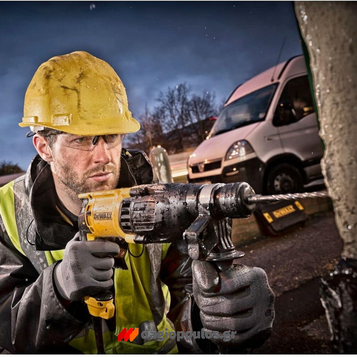 DeWalt D25133K-QS SDS Plus Ηλεκτρικό Σκαπτικό Περιστροφικό Πνευματικό Πιστολέτο 800W 2.6J Με Βαλίτσα