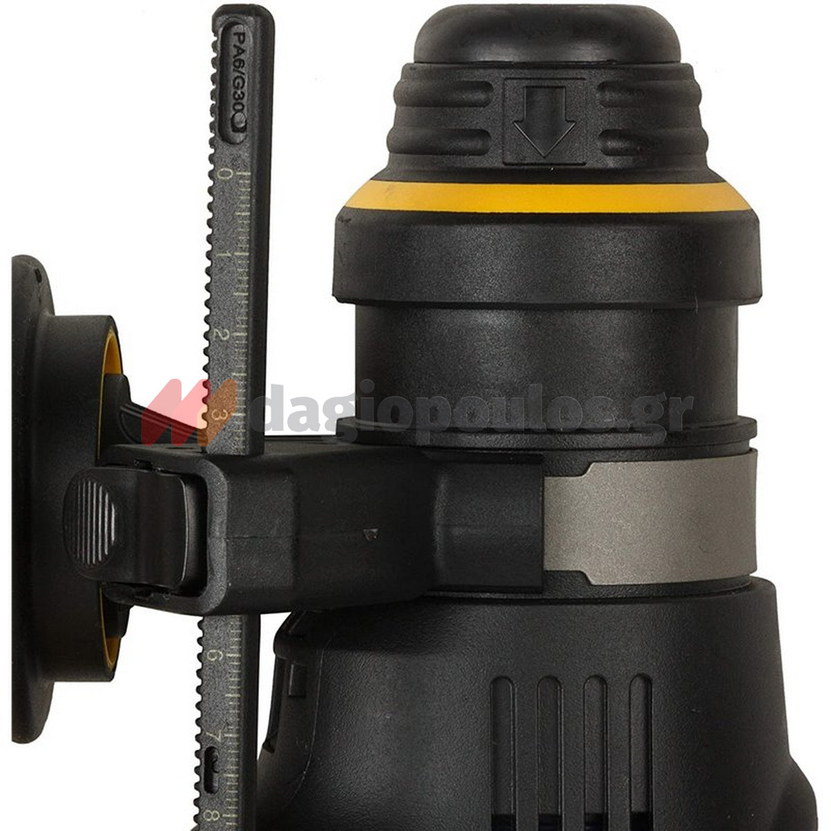 DeWalt D25333K-QS SDS Plus Brushless Σκαπτικό Κρουστικό Πνευματικό Πιστολέτο 950W 3.7Kgr 3.5J