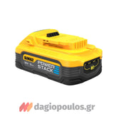 DeWalt DCB1104H2-QW Σετ Φορτιστής DCB1104 12-18V Με 2 Μπαταρίες DCB518 5.0Ah Powerstack