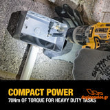 Dewalt DCK266P2LR Brushless Κρουστικό Δραπανοκατσάβιδο Παλμικό Κατσαβίδι 18V Τσάντα Μπουφάν | Dagiopoulos.gr