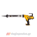 DeWalt DCE580N-XJ Πιστόλι Σιλικόνης Μπαταρίας 18V Li-Ion 310-600ml SOLO