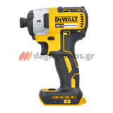 DeWalt DCF887NT Brushless Παλμικό Κατσαβίδι Μπαταρίας 18V Li-Ion 1/4" 205Nm SOLO & Βαλίτσα T-Stak
