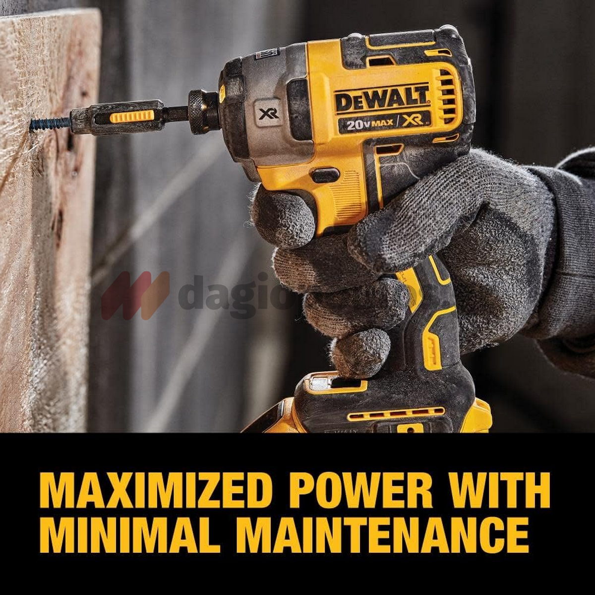 DeWalt DCF887NT Brushless Παλμικό Κατσαβίδι Μπαταρίας 18V Li-Ion 1/4" 205Nm SOLO & Βαλίτσα T-Stak