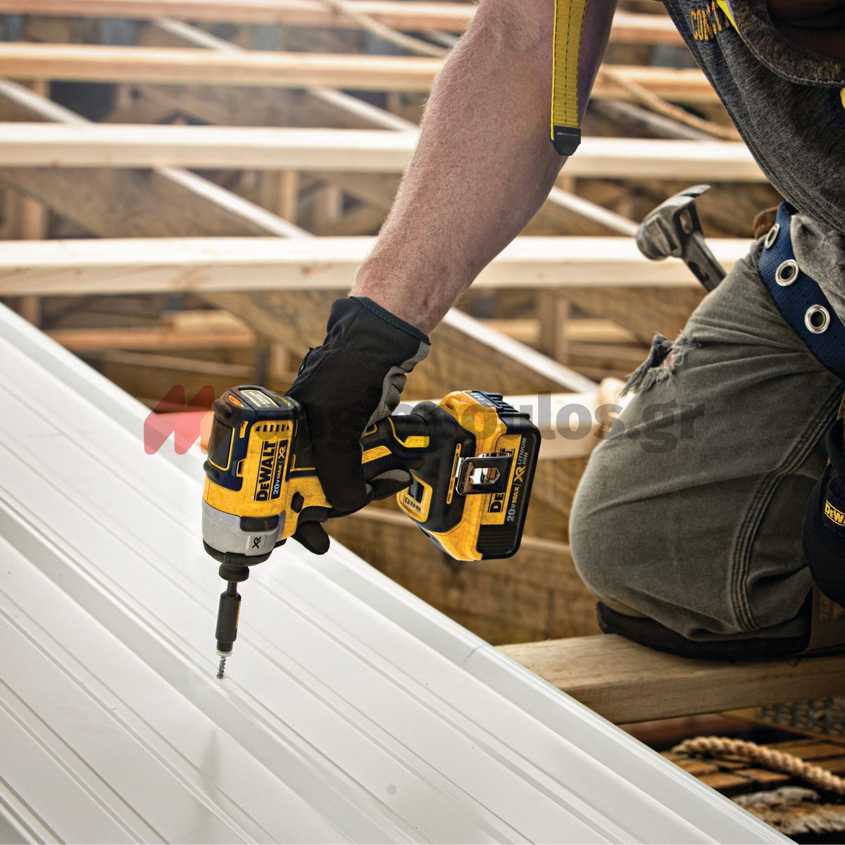 DeWalt DCF887NT Brushless Παλμικό Κατσαβίδι Μπαταρίας 18V Li-Ion 1/4" 205Nm SOLO & Βαλίτσα T-Stak