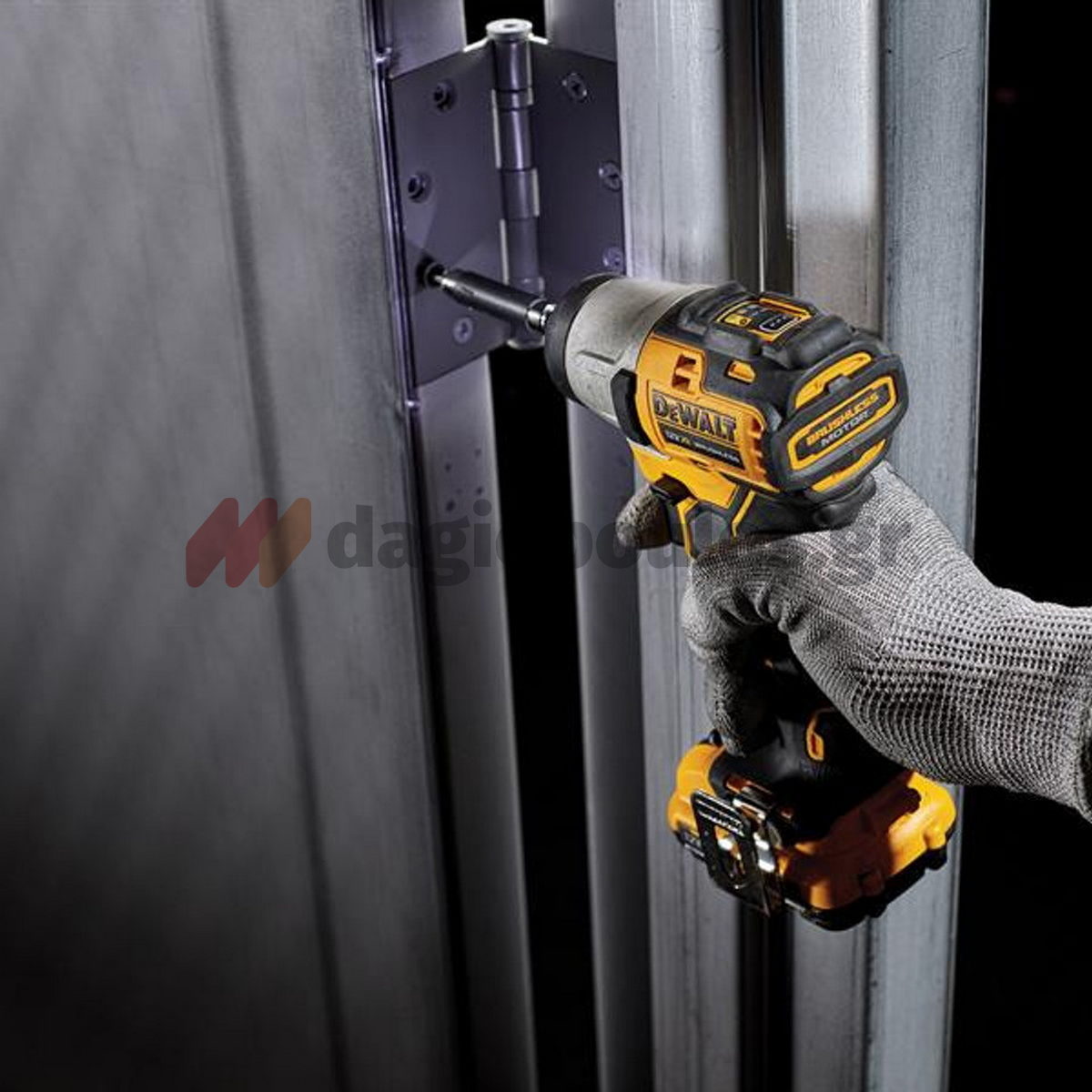 DeWalt DCF887NT Brushless Παλμικό Κατσαβίδι Μπαταρίας 18V Li-Ion 1/4" 205Nm SOLO & Βαλίτσα T-Stak