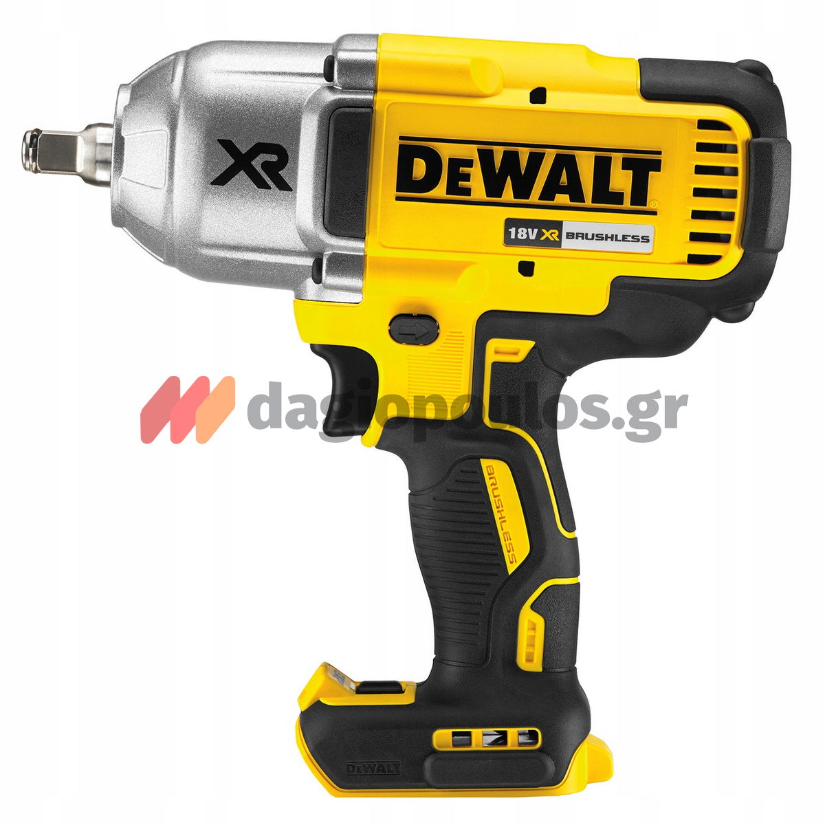 DeWalt DCF899P2-QW Brushless Μπουλονόκλειδο Μπαταρίας 1/2" Με 2 Μπατ.5.0Ah - Τσάντα Μεταφοράς