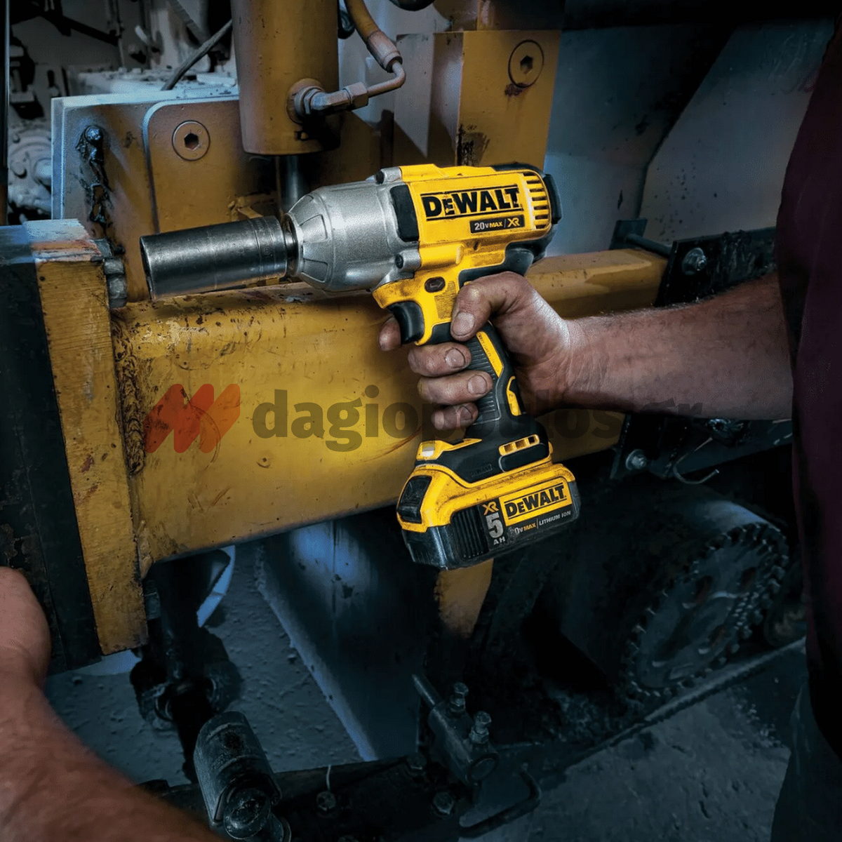 DeWalt DCF899P2-QW Brushless Μπουλονόκλειδο Μπαταρίας 1/2" Με 2 Μπατ.5.0Ah - Τσάντα Μεταφοράς