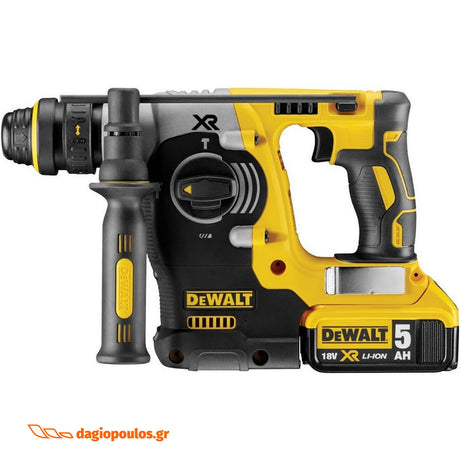 Dewalt DCH273P2 SDS Plus Brushless Σκαπτικό Πνευματικό Πιστολέτο Μπαταρίας 18V Με 2 Μπαταρίες 5.0Ah Βαλίτσα