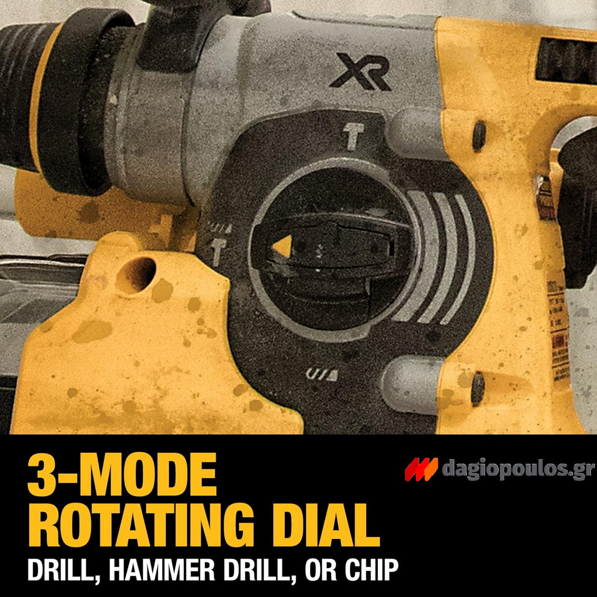 DeWalt DCH273NT-XJ SDS Plus Brushless Σκαπτικό Περιστροφικό Πνευματικό Πιστολέτο 18V Li-Ion SOLO & Βαλίτσα T-Stak
