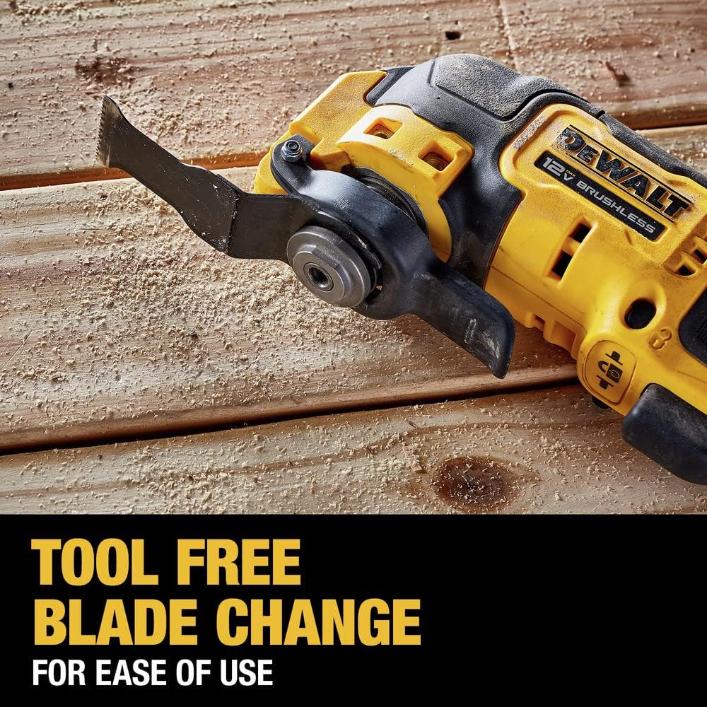 DeWalt DCS353NT Brushless Πολυεργαλείο Μπαταρίας 12V Li-Ion SOLO Με Εξαρτήματα & Βαλίτσα TStak