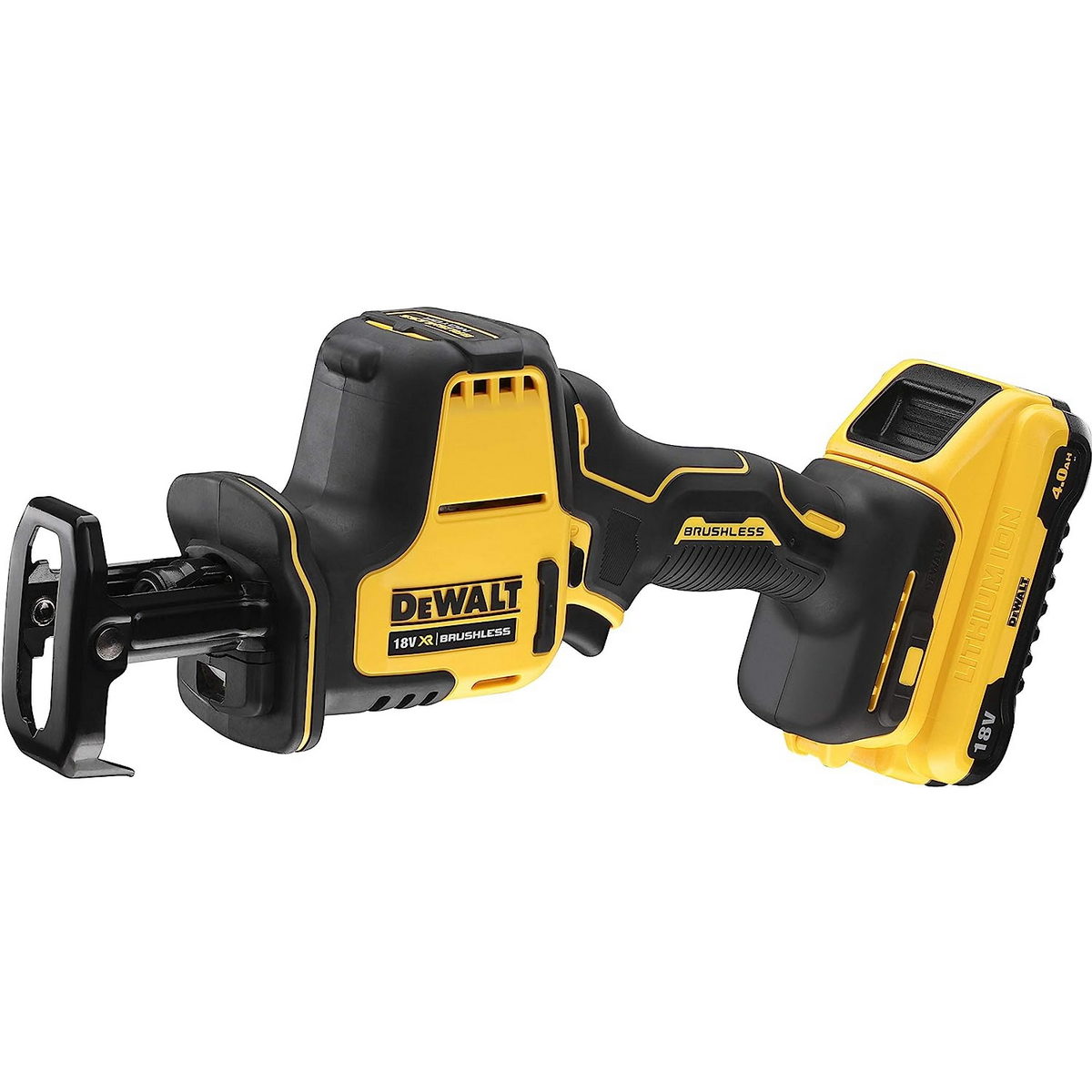 DeWalt DCS369M2 Brushless Σπαθοσέγα (Σεγάτσα) Μπαταρίας 18V Li-Ion Με 2 Μπαταρίες 4.0Ah Με Βαλίτσα T-Stak