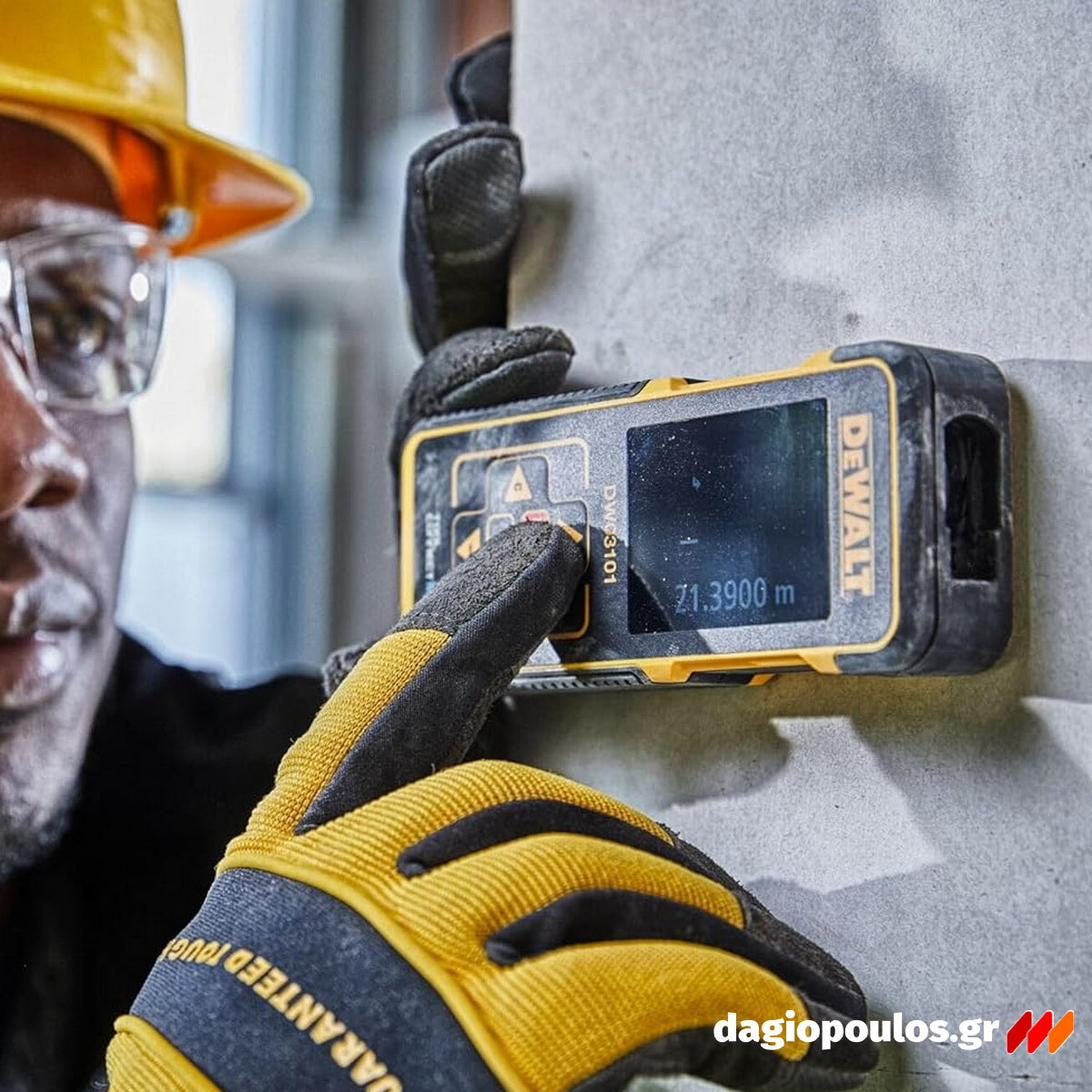DeWalt DW03101-XJ Αποστασιόμετρο Laser Με Εμβέλεια 100m, Σύνδεση Bluetooth