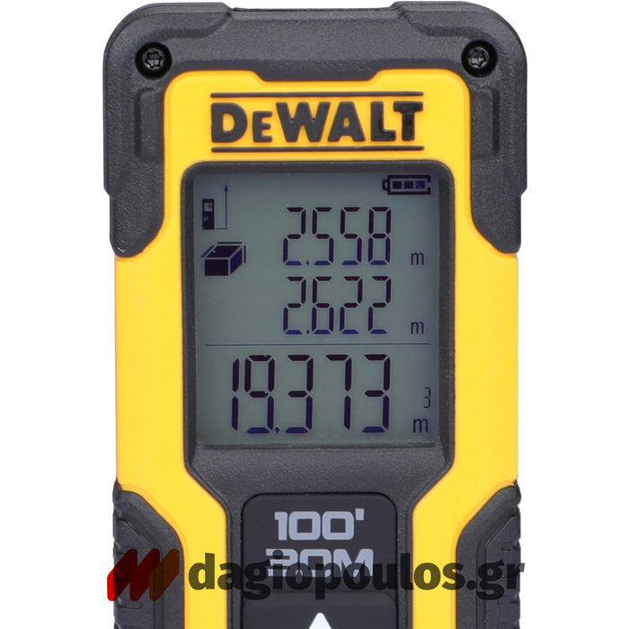 Dewalt DWHT77100 Μετρητής Αποστάσεων Laser 3.0V 30mtr | dagiopoulos.gr