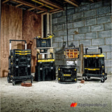 DeWalt DWST1-70705 T-Stak Εργαλειοθήκη Συρταριέρα Με Organiser & 6 Κύπελα Θήκες