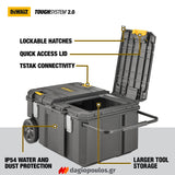 DeWalt DWST17871-1 T-Stak Εργαλειοθήκη Μπαούλο Τροχήλατη 113Ltr