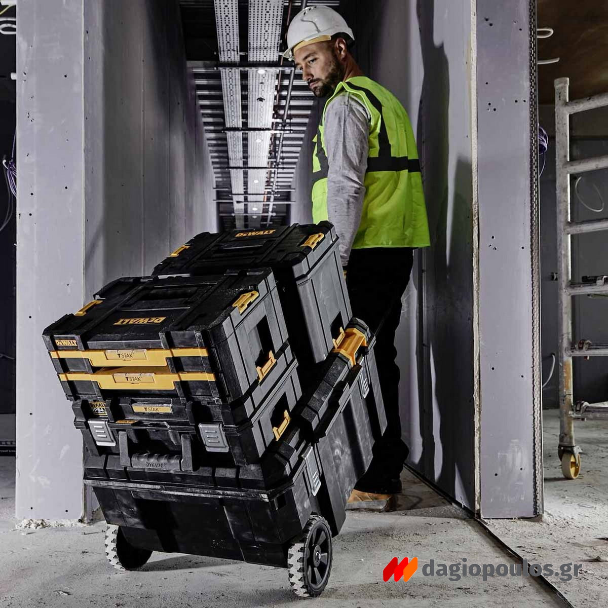 DeWalt DWST17871-1 T-Stak Εργαλειοθήκη Μπαούλο Τροχήλατη 113Ltr