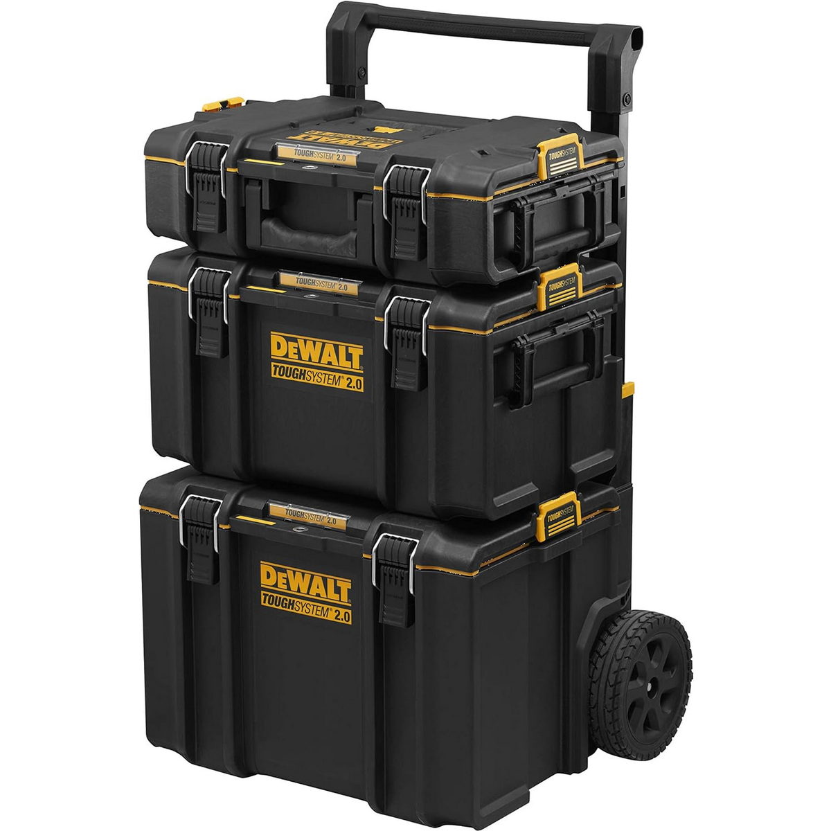 DeWalt DWST83402-1 Εργαλειοθήκη Τροχήλατη Σετ 3 Τεμ Tough System 2.0