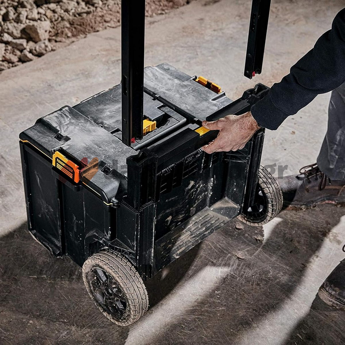 DeWalt DWST83402-1 Εργαλειοθήκη Τροχήλατη Σετ 3 Τεμ Tough System 2.0