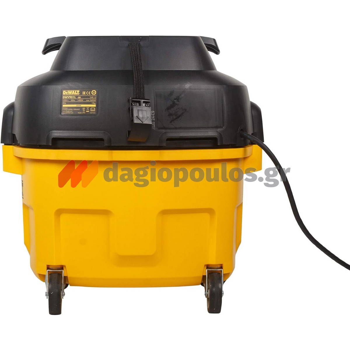 DeWalt DWV901L Ηλεκτρική Σκούπα Υγρών Στερεών 30Ltr 1400W Βαρέος Τύπου