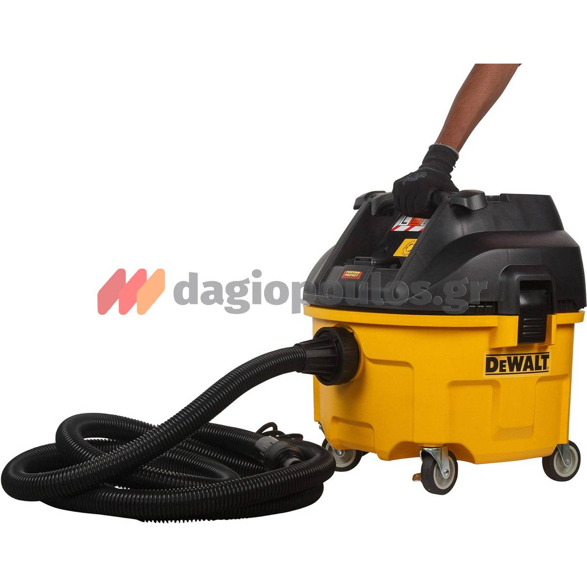 DeWalt DWV901L Ηλεκτρική Σκούπα Υγρών Στερεών 30Ltr 1400W Βαρέος Τύπου
