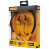 Dewalt DXMA190-2091-DWG Bluetooth Ασύρματα Ακουστικά PRO με Λαιμοδέτη
