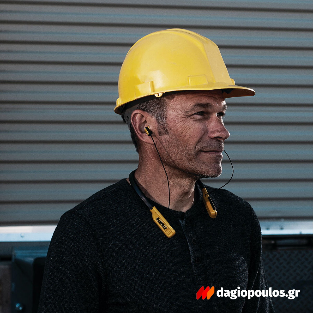 Dewalt DXMA190-2091-DWG Bluetooth Ασύρματα Ακουστικά PRO με Λαιμοδέτη