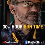 Dewalt DXMA190-2091-DWG Bluetooth Ασύρματα Ακουστικά PRO με Λαιμοδέτη