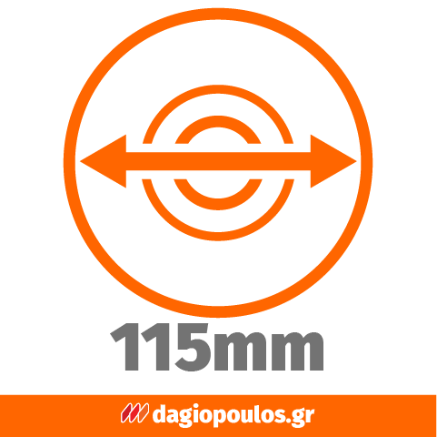 Benman 74470 Maxpower Δίσκος Διαμαντέ (Διαμαντόδισκος) Κοπής Μαρμάρου 115mm