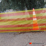 Πλέγμα Εργοταξιών Πορτοκαλί 50mtr x 1mtr