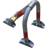 Μπάρα Παρεμπόδισης Παρκαρίσματος Αρθρωτή Γαλβανιζέ Τύπου U Με 3 Πόδια Στενή