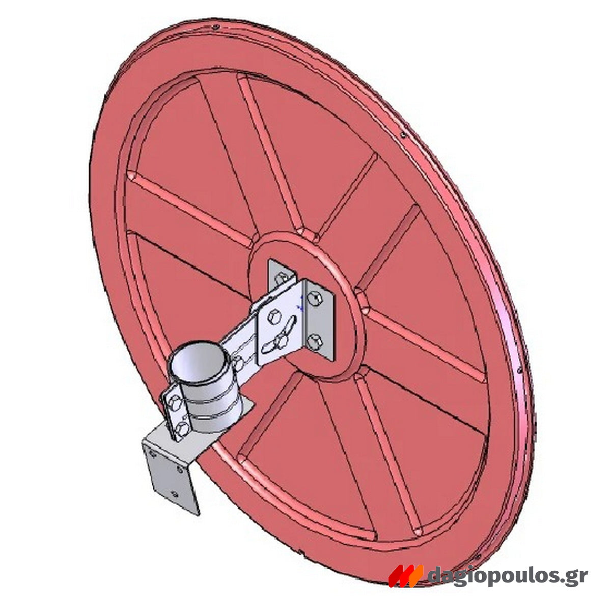 Βάση Τοίχου Για Καθρέπτη Ελέγχου Φ60