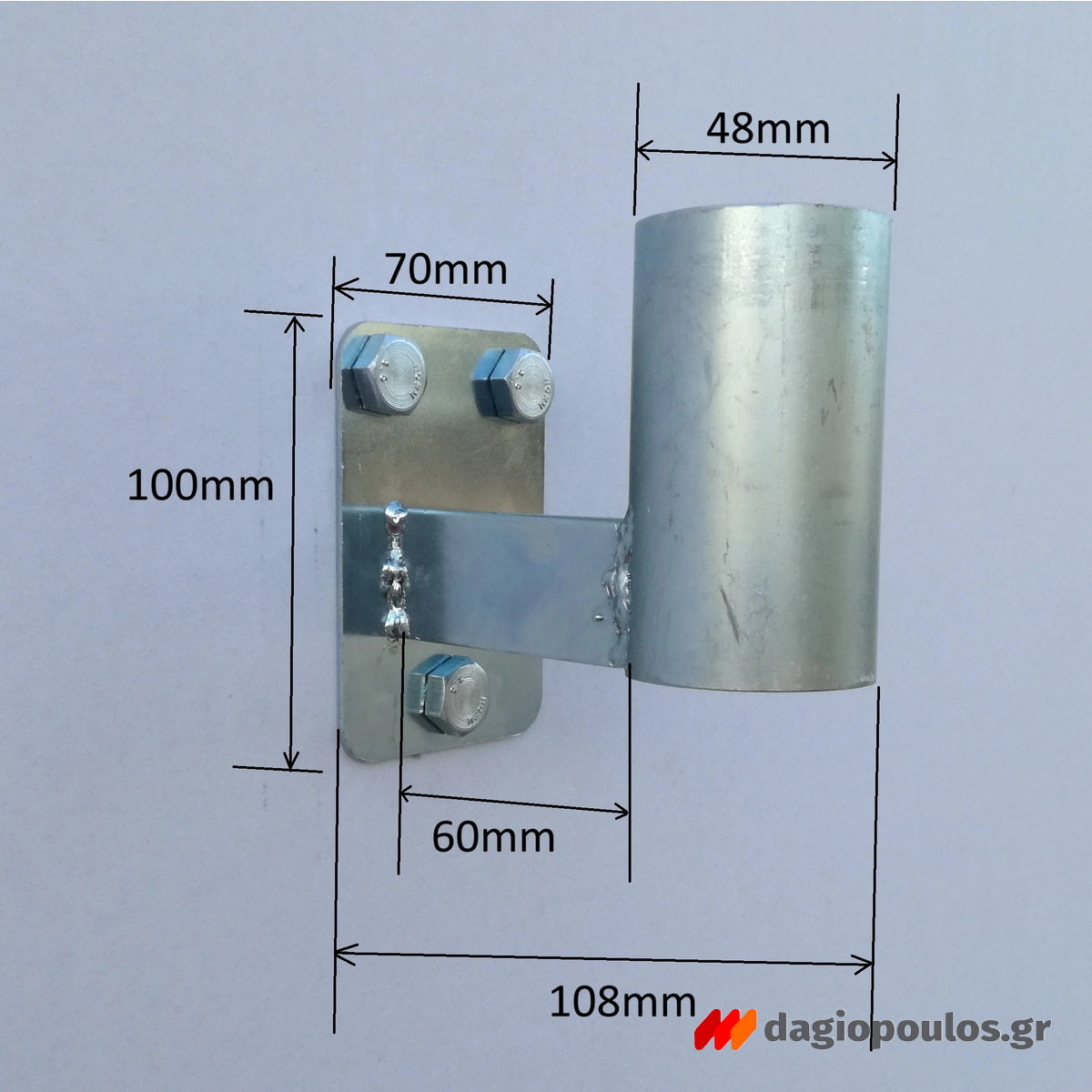 Βάση Τοίχου Για Καθρέπτη Ελέγχου Φ48