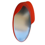 Καθρέφτης Ασφαλείας - Ελέγχου Πολυκαρβονικός Ενισχυμένος Με Γείσο 80cm