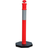 Κολώνα Σήμανσης Μεγάλη Με Λαστιχένια Βαριά Βάση