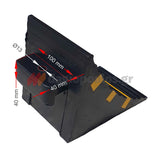 Σφήνα Τροχού Ενισχυμένη Ελαστική 290mm x 190mm x 160mm
