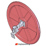 Καθρέφτης Ασφαλείας - Ελέγχου Πολυκαρβονικός Με Γείσο 60cm