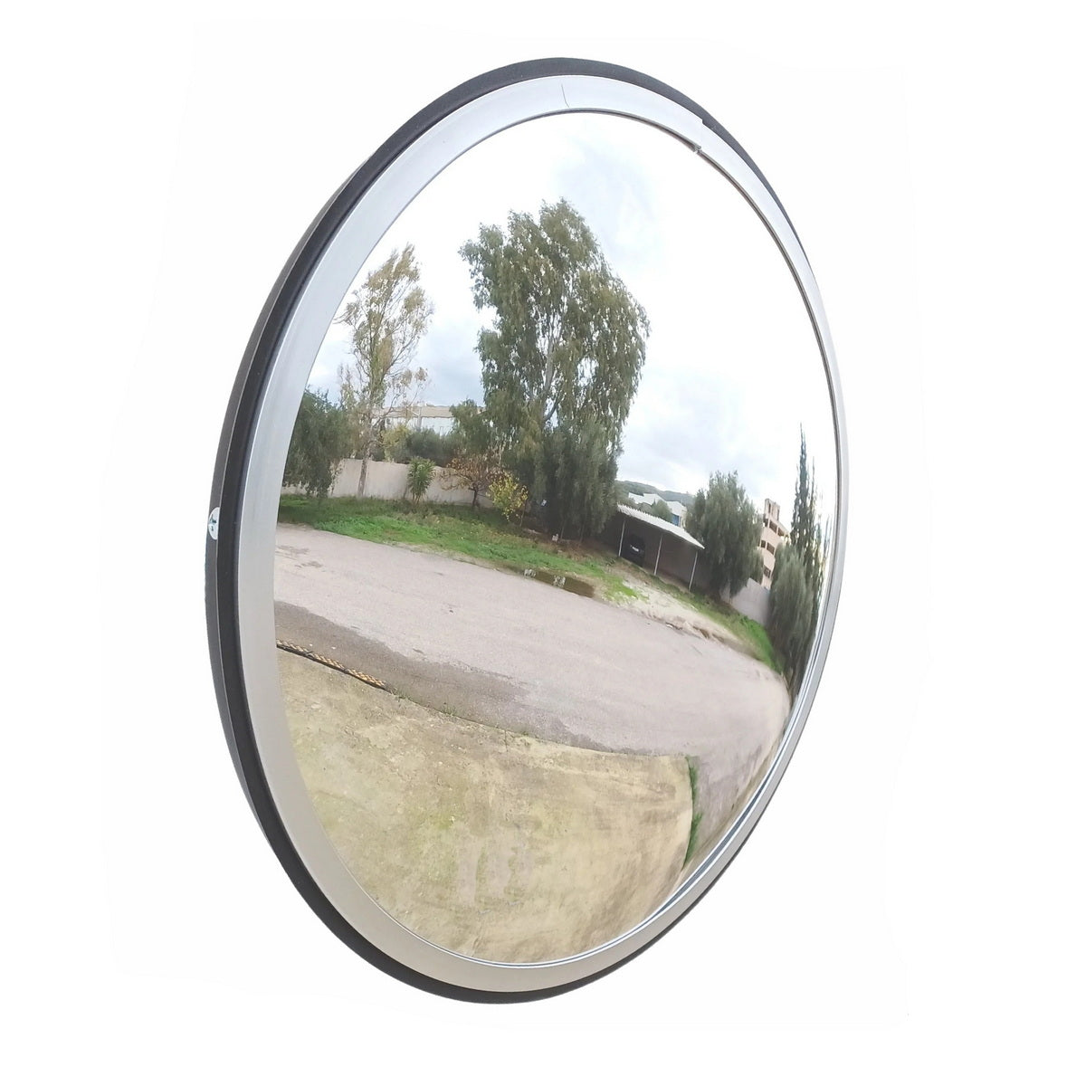 Καθρέφτης Ασφαλείας - Ελέγχου Πολυκαρβονικός Ενισχυμένος Εσωτερικών Χώρων 30cm Μαύρος