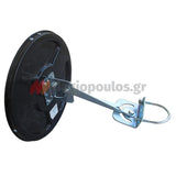 Καθρέφτης Ασφαλείας - Ελέγχου Πολυκαρβονικός Ενισχυμένος Εσωτερικών Χώρων 30cm Μαύρος