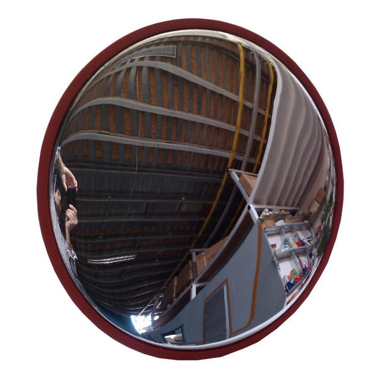 Καθρέφτης Ασφαλείας - Ελέγχου Πολυκαρβονικός Ενισχυμένος Εσωτερικών Χώρων 45cm