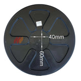 Καθρέφτης Ασφαλείας - Ελέγχου Πολυκαρβονικός Με Γείσο 60cm Μαύρος